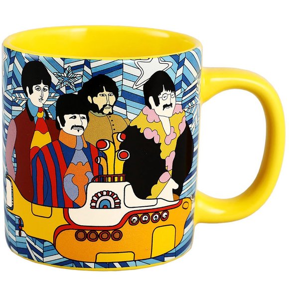 The Beatles Yellow Submarine Ceramic Mug - Picture 1 of 2
